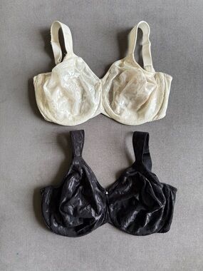 Wacoal Awareness Bra Duo in Ivory and Black